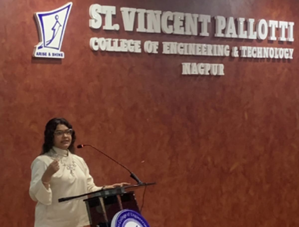Grateful for the Warm Welcome at St. Vincent Pallotti College, Nagpur