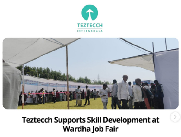 Teztecch Empowers Youth at Wardha Job Fair 2026 Initiative.