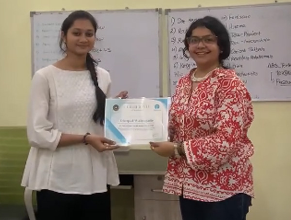 Dimple Waliragade Completes Web Development Internship With Impressive Projects Successfully