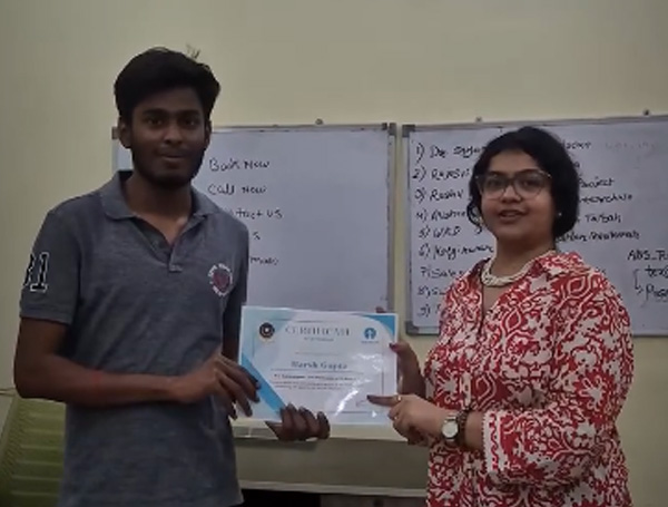 Harsh Gupta Successfully Completes Web Development Internship With Teztecch Excellence